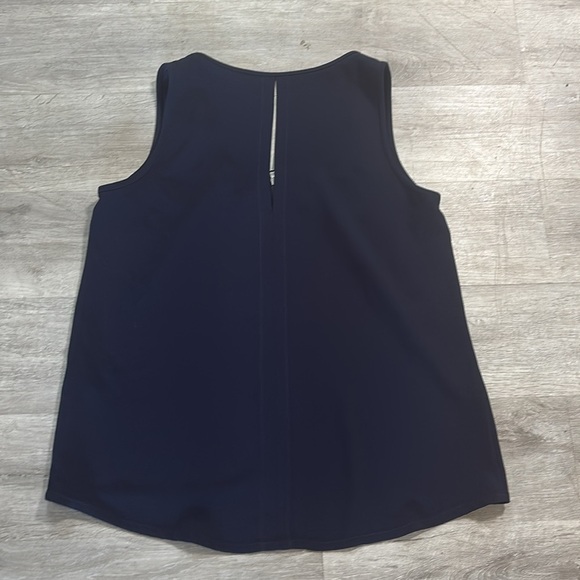 Trina Turk Banning Sleeveless Tank Top ZIP front size M - Picture 7 of 7